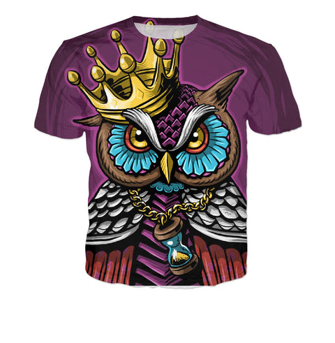 king Owl Print