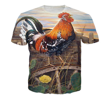 3D Printed Rooster Shirt