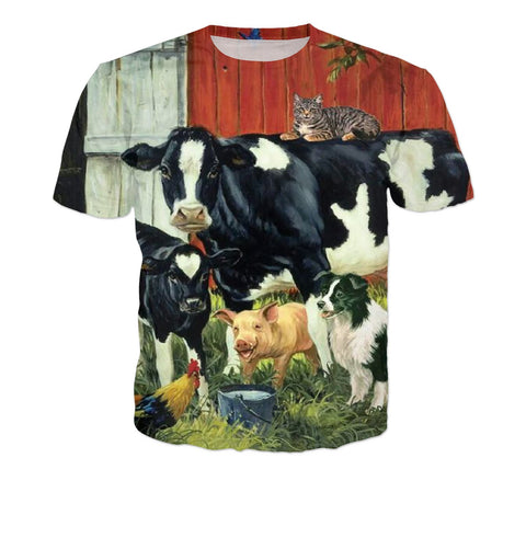 Limited Edition Cow and Friends Shirt